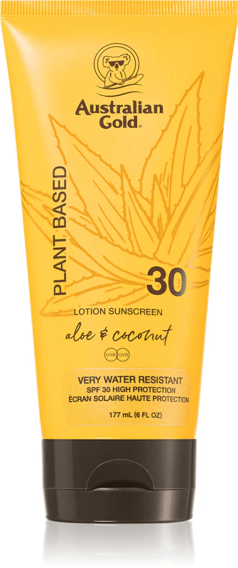 AUSTRALIAN GOLD - SUN CREAM - SPF 30 Plant Based Lotion - 177ml