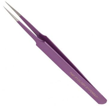 EYELASH EMPORIUM - ACCESSORIES - On-Point Straight Tweezer - Purple 