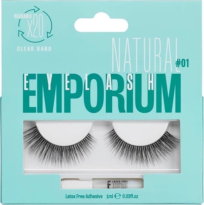 EYELASH EMPORIUM - STUDIO STRIP LASH - Natural 01