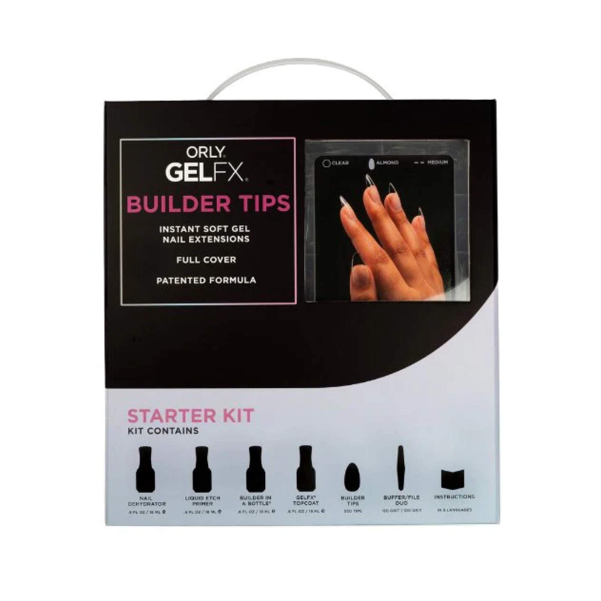 ORLY GEL FX - ESSENTIALS - Builder Tip Box - Medium Almond  