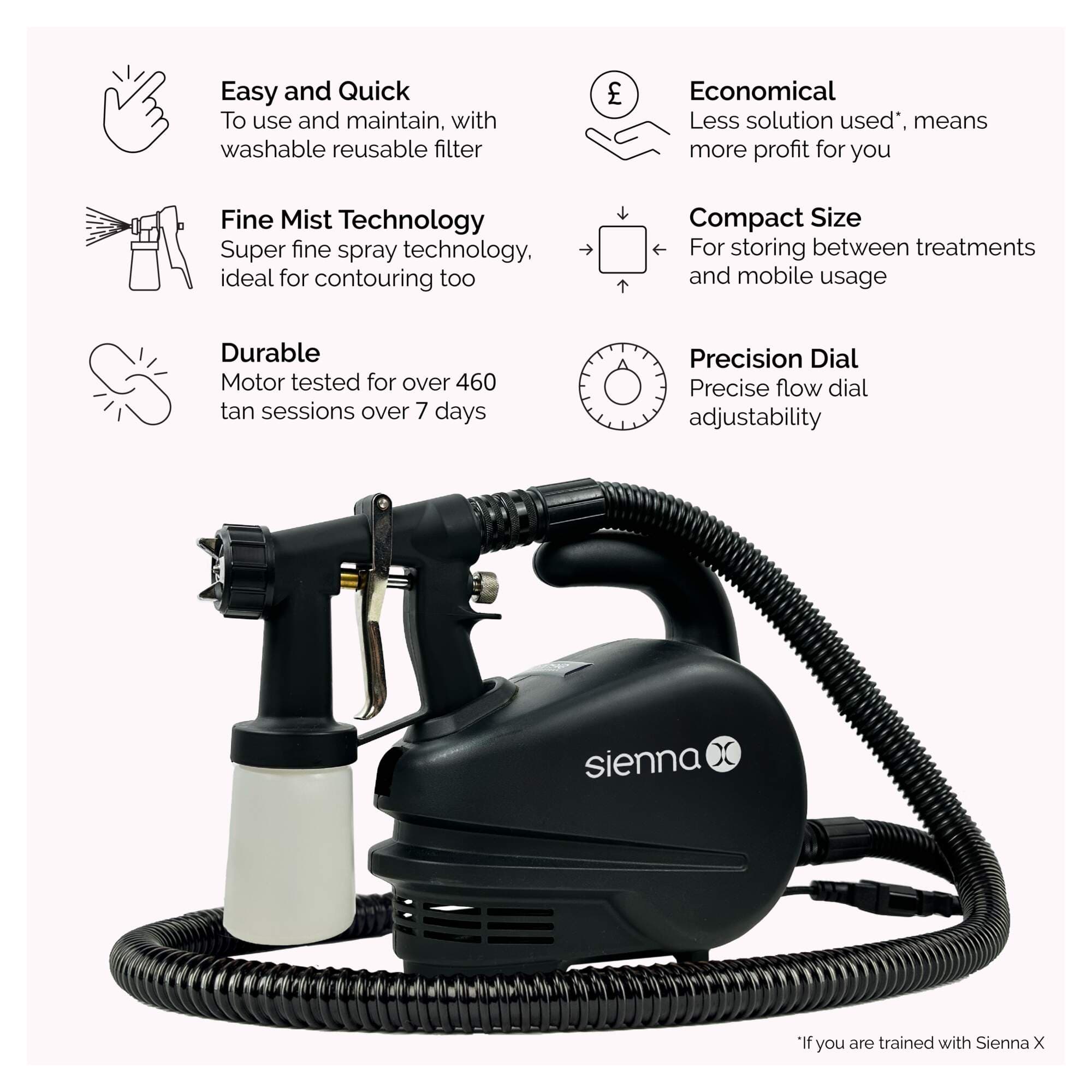 SIENNA X TAN - MACHINES - Truespray TS700 Machine and Gun - Image 2