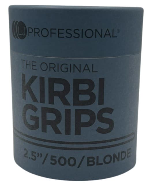 LJ PROFESSIONAL - GRIPS - 2.5" Kirbi Grips - Waved - Blonde (500pcs)