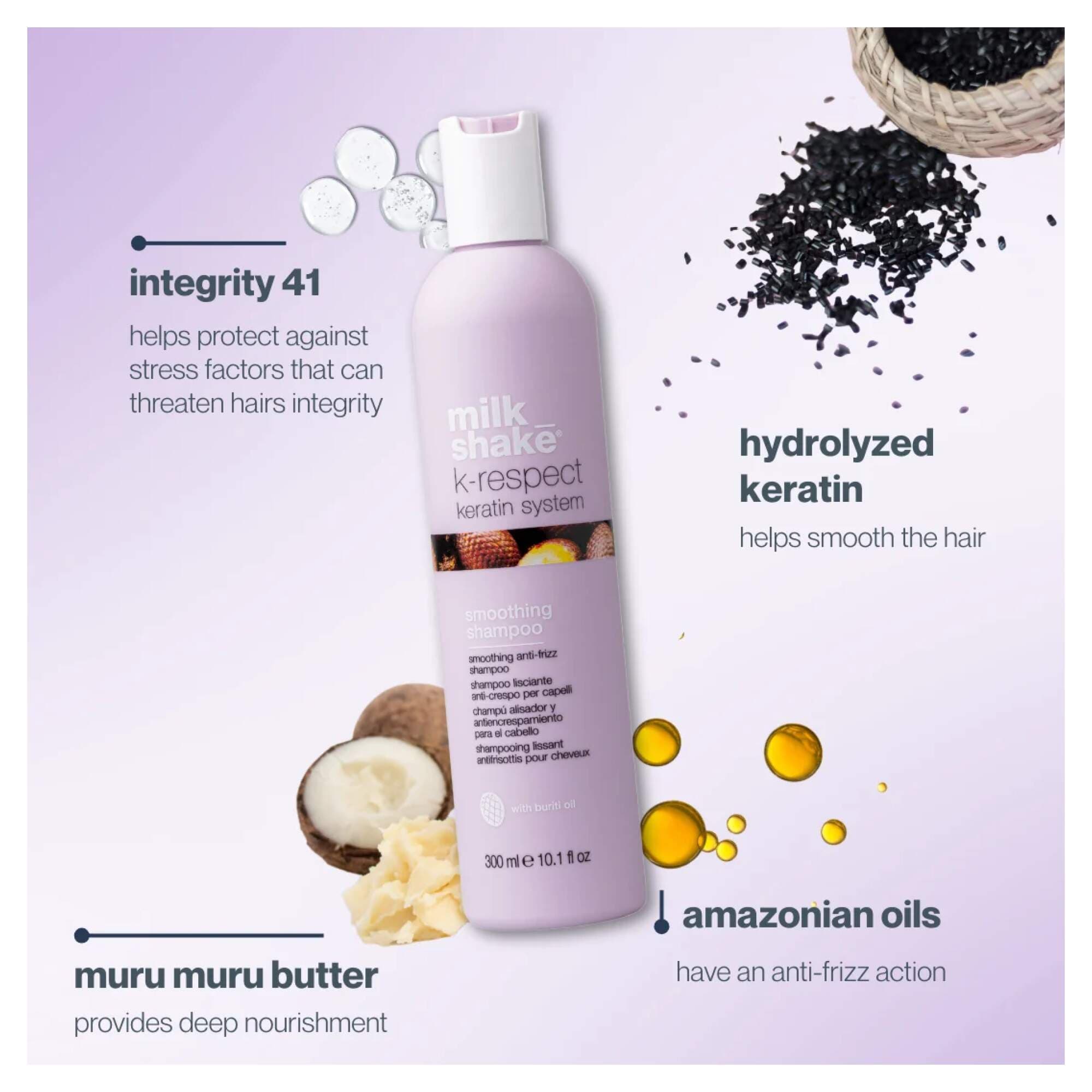 Milk Shake - K-Respect '25 - Smoothing Shampoo - 300ml - Image 2