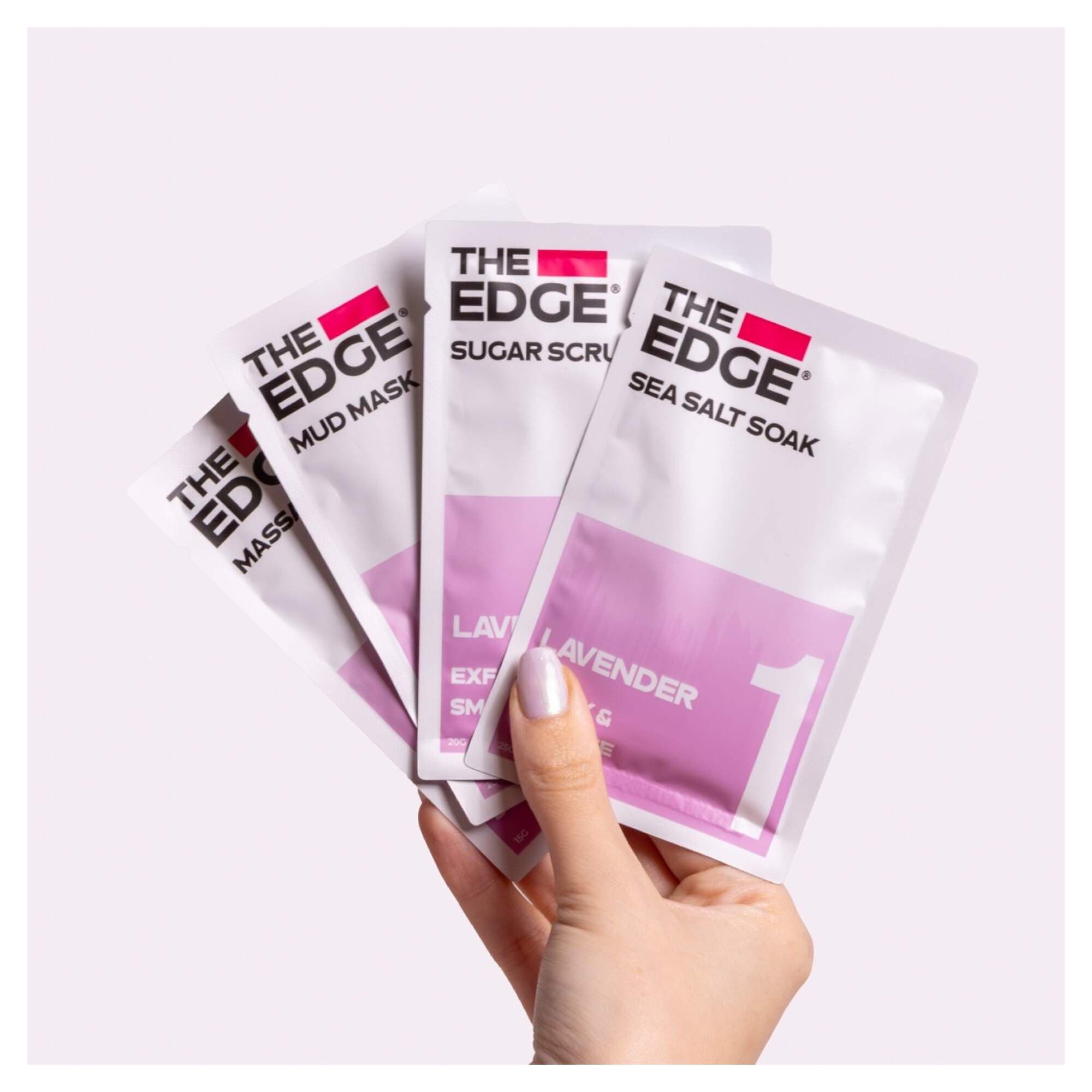 THE EDGE - PEDICURE - 4 Step Lavender - Image 3