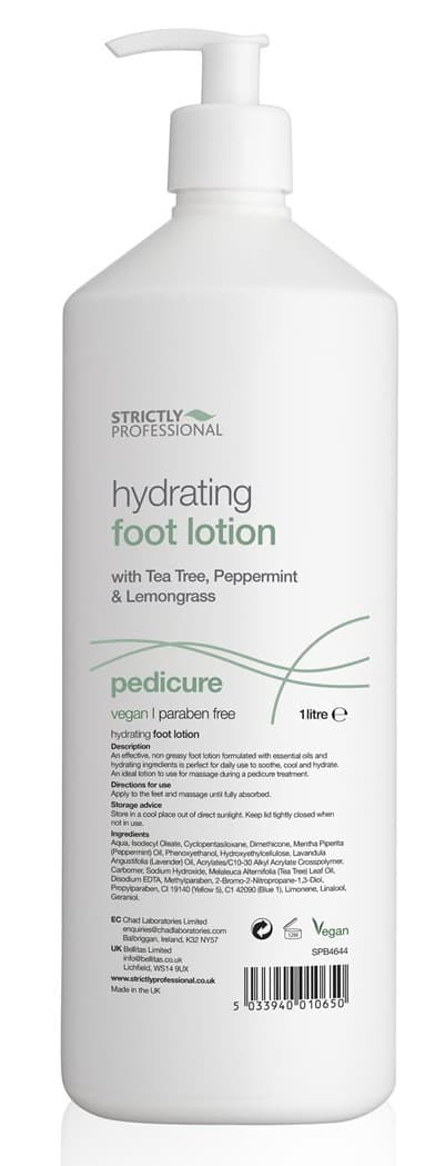 SP - PEDICURE - Hydrating Foot Lotion - 1Ltr