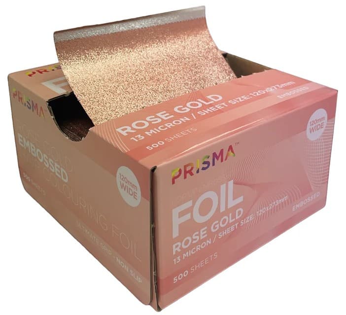PRISMA - FOIL - POPUP - Embossed Foil - Rose Gold (120mm X 273mm) (500pcs)