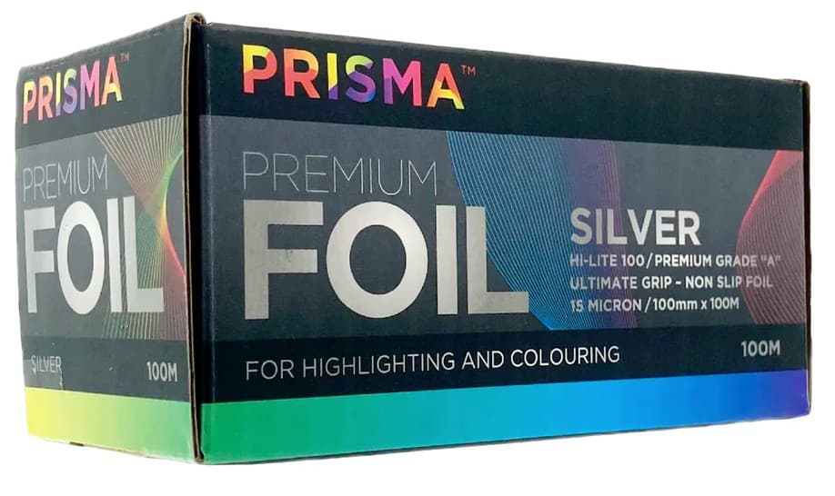 PRISMA - FOIL - FLAT - Silver - 100m (15 Micron, 100mm)