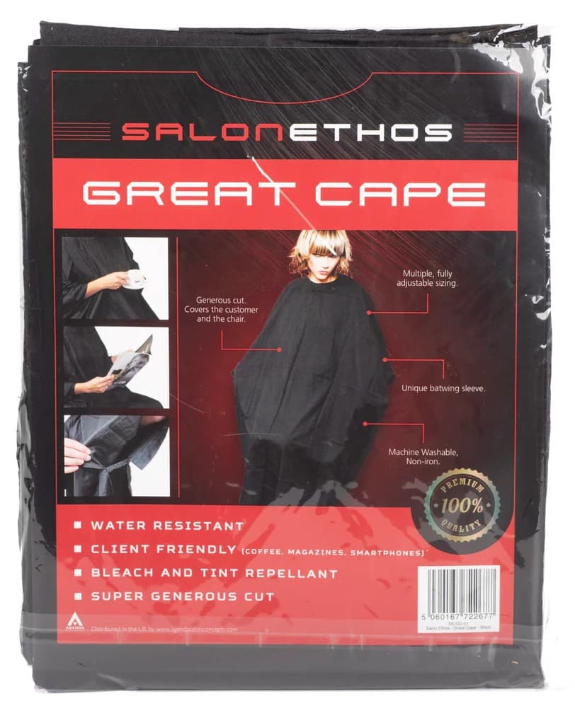 SALON ETHOS - CLOTHING - Great Cape - Black