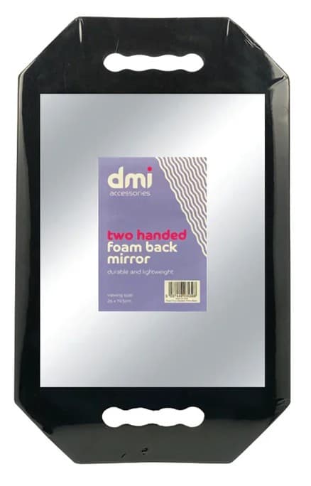 DMI - ACCESSORIES -  Foam Two Handed Mirror - Black