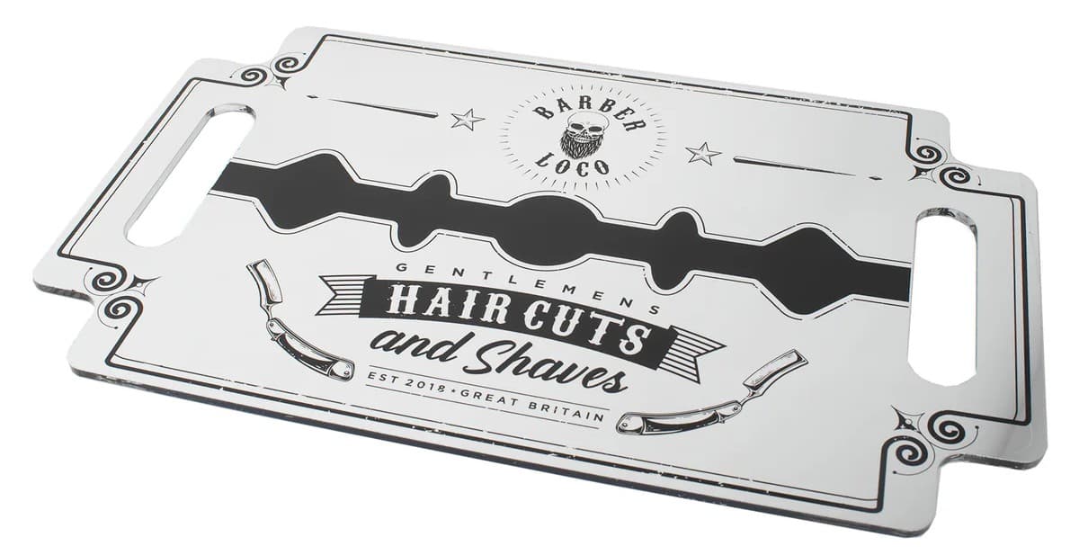 BARBER LOCO - EQUIPMENT - Razor Blade Mirror
