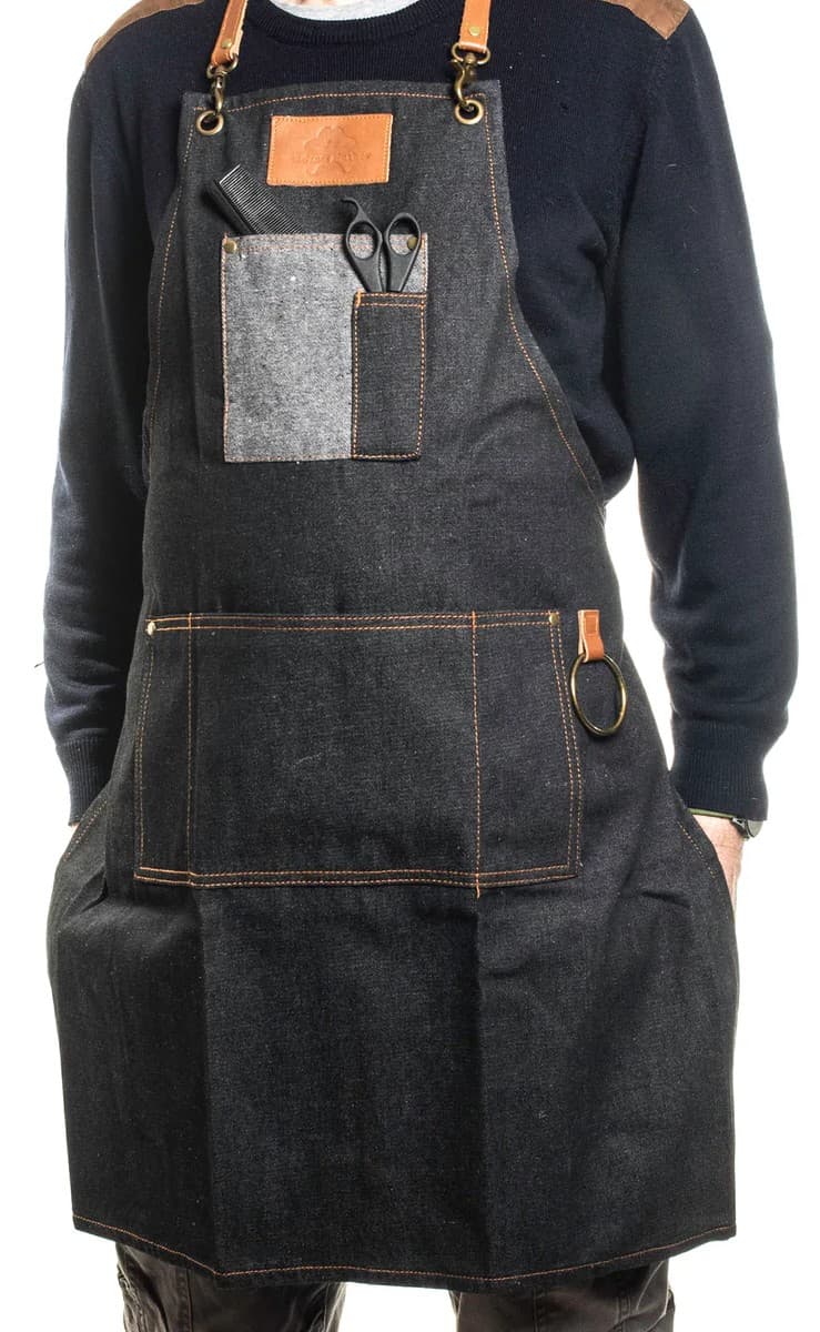 BARBER LOCO - CLOTHING - Denim Apron 