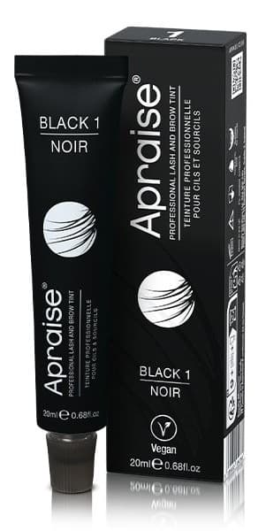 Apraise - Eyelash & Eyebrow Tint - Black Vegan - No. 1