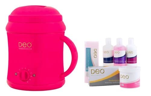 DEO - ANALOGUE WAX HEATER - 1000cc - Pink Kit