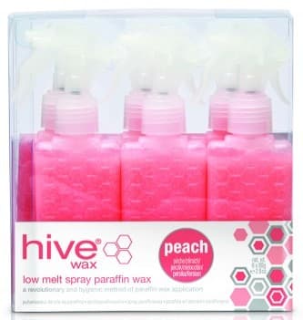 HIVE - PARAFFIN WAX - Spray Peach Low Melt Paraffin Cartridges - 80g - 6 Pack