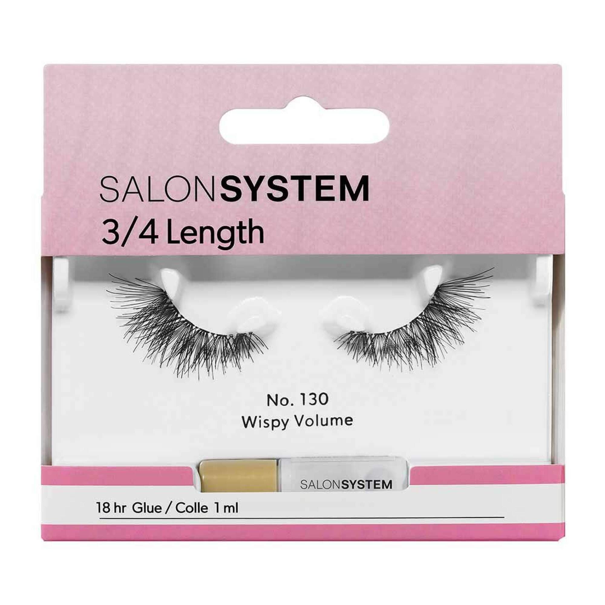 Salon System - STRIP LASH - 3/4 Length - 130