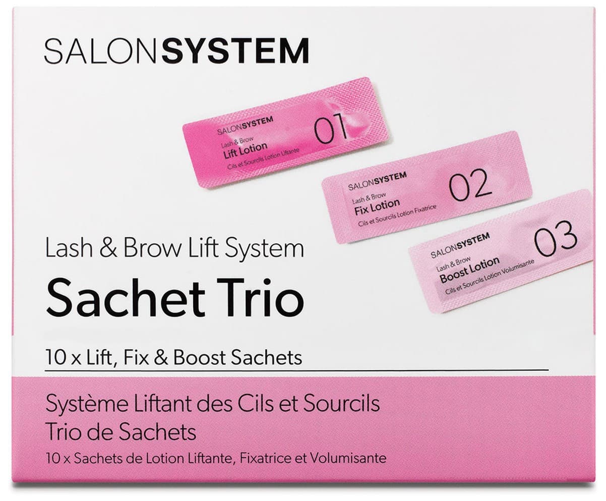 Salon System - Lash & Brow Lift - Salon Trio Sachet