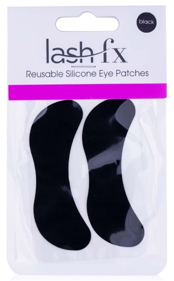 Lash FX - Gel Patches - Reusable Silicone Under Eye Patches - Black