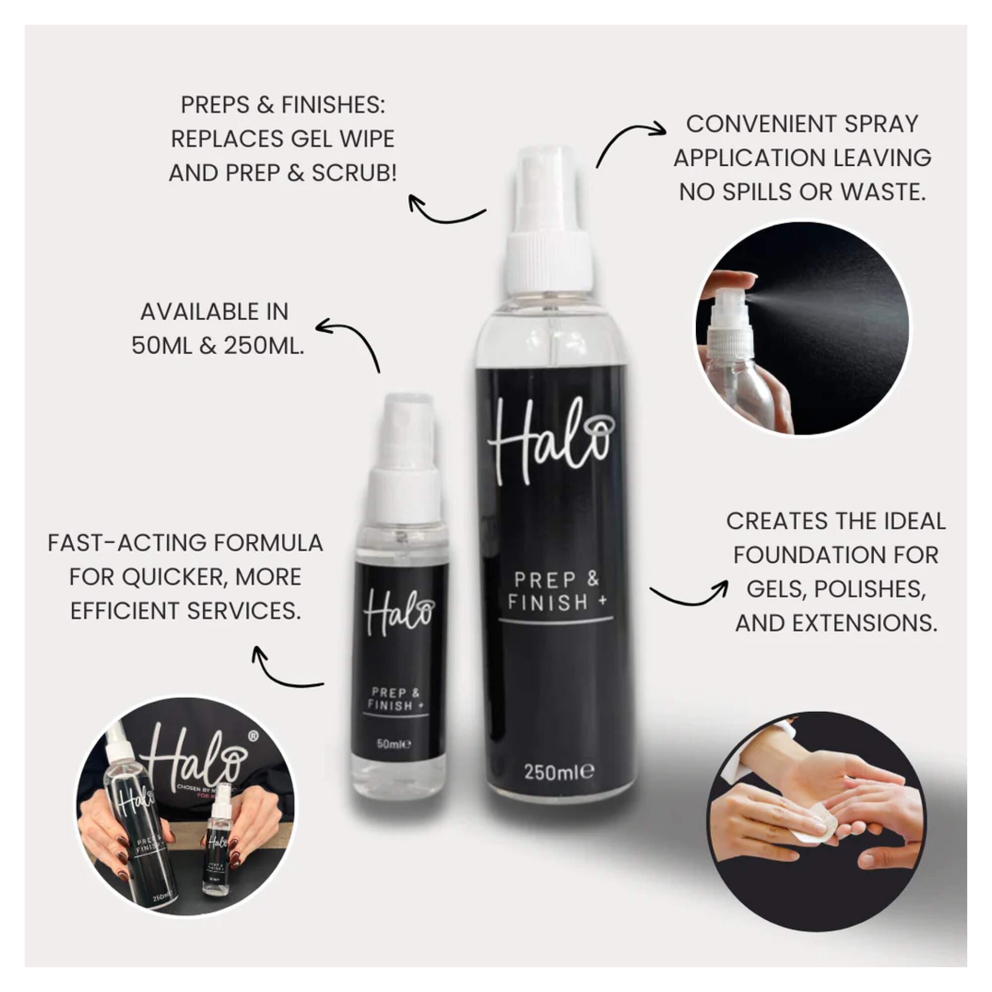 HALO - PREP & FINISH - 2 in 1 - 250ml - Image 2