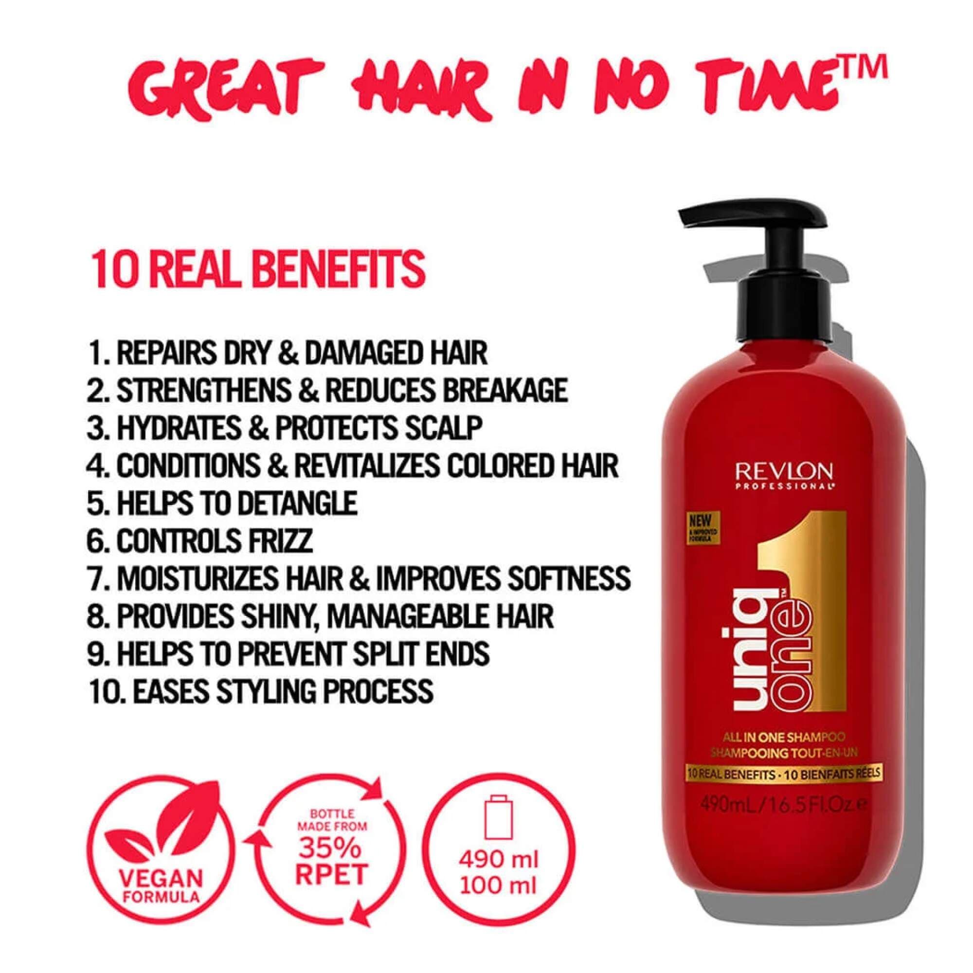 Uniq ONE All In One Shampoo - 490ml - Image 2