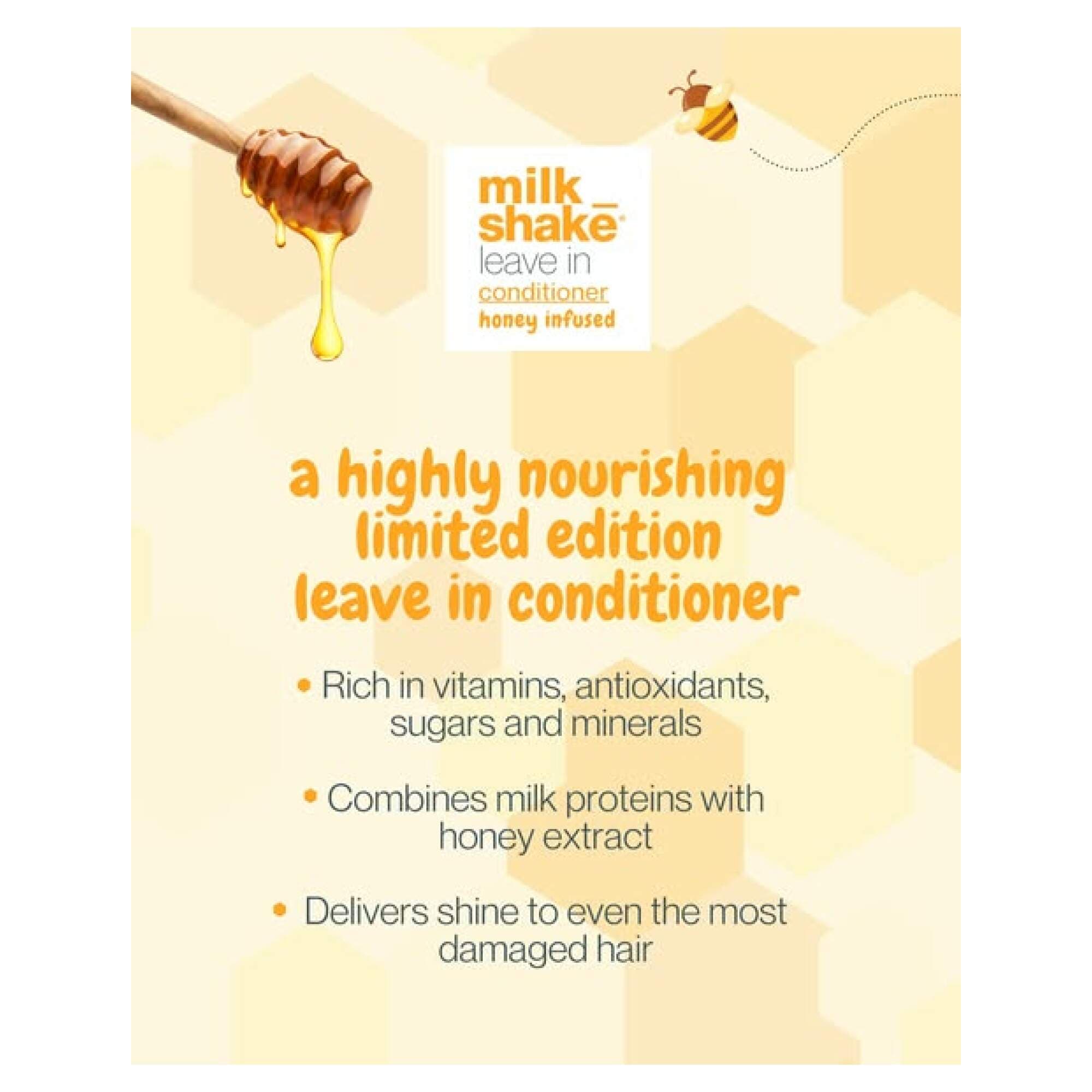 Milk Shake - Leave In Treatments - Honey Infused Leave-In Conditioner - 350ml - Image 2