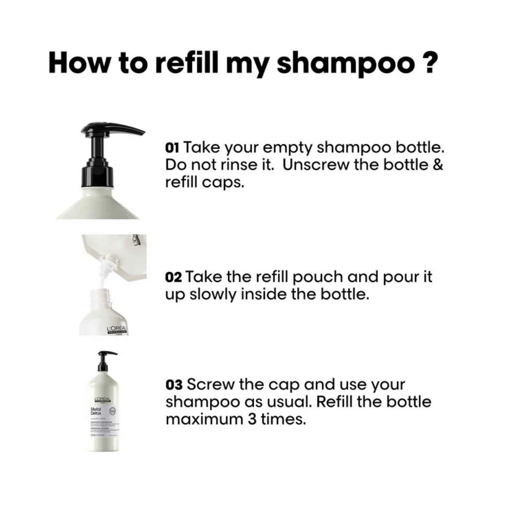 Serie Expert - Metal Detox - Shampoo - 1000ml - Image 3