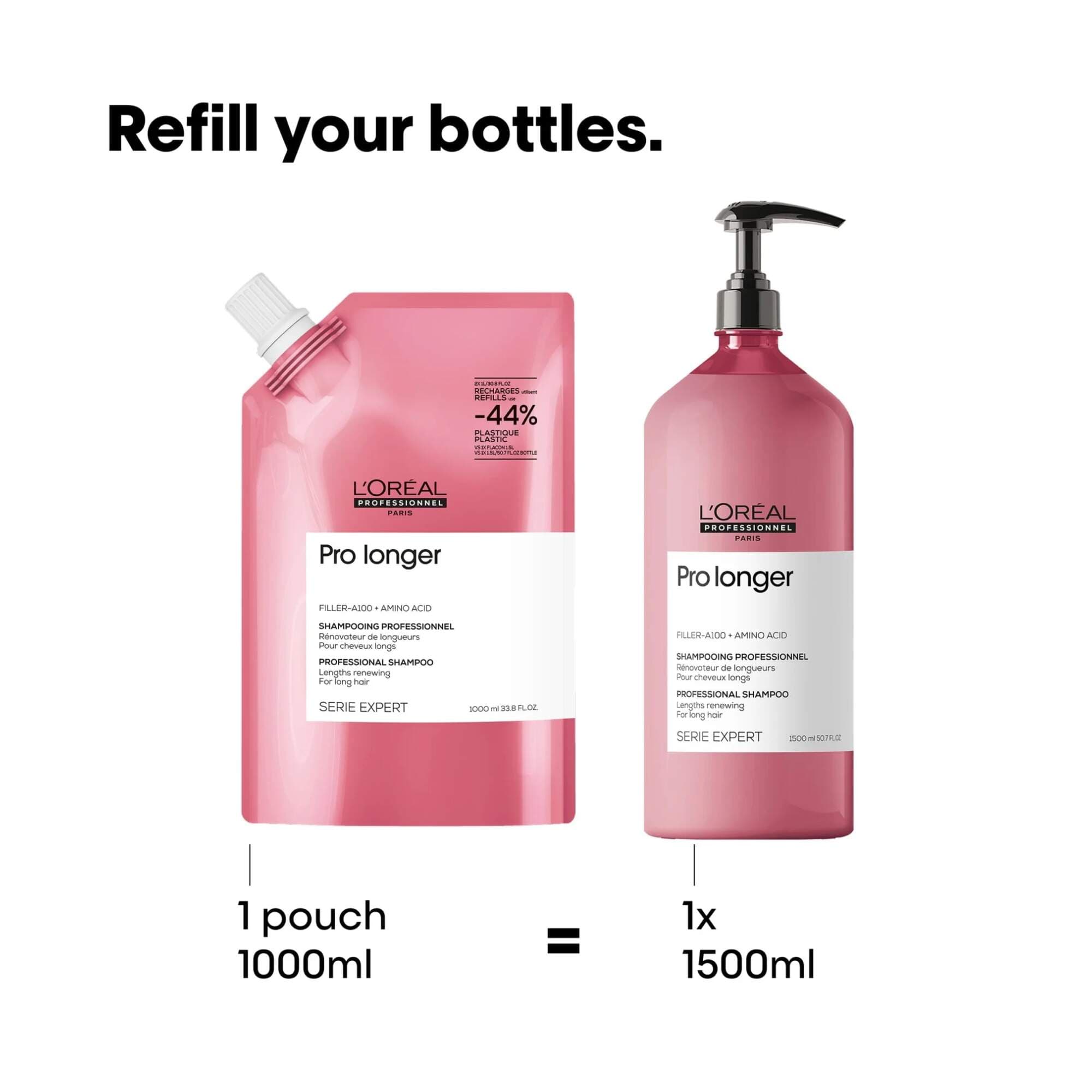 Serie Expert - Pro Longer - Shampoo - 1000ml - Image 4