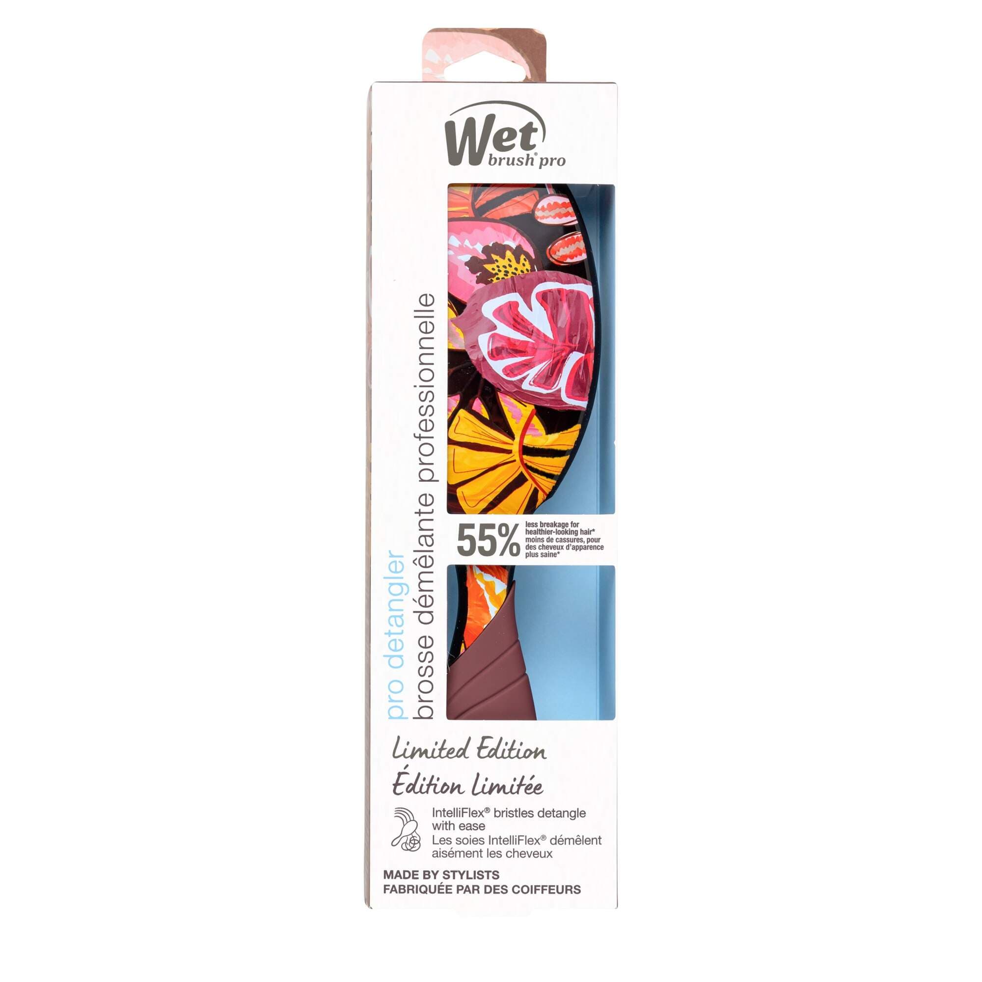 Wet Brush - Pro Detangler - Tropical Oasis  - Burgundy - Image 3
