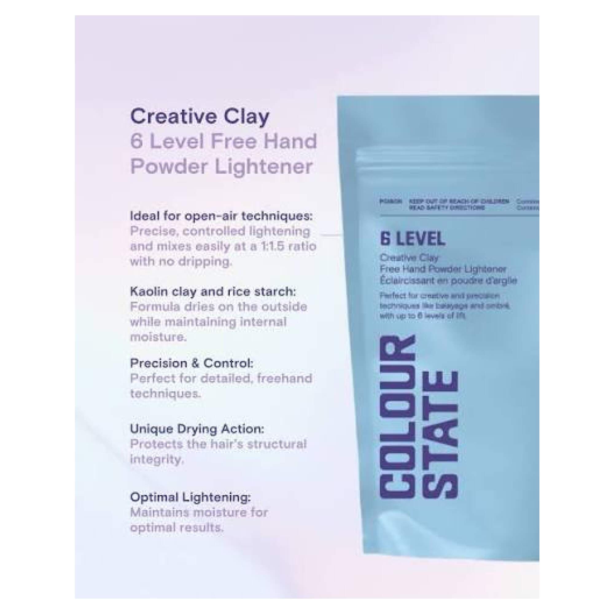 DAVROE COLOUR STATE - Lighteners - 6 Level Creative Clay - Image 2
