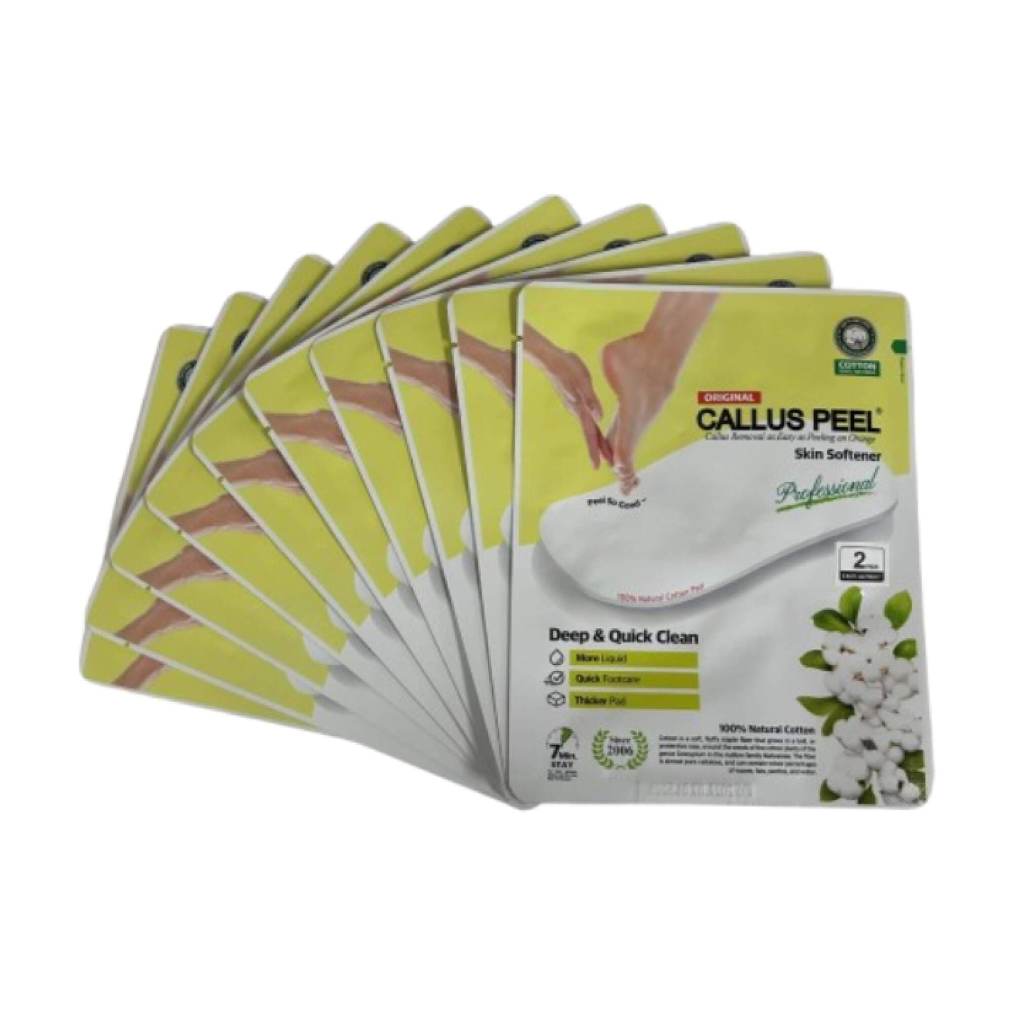 CALLUS PEEL PRO - Skin Softener Sachets (2 Patches) - 10pk