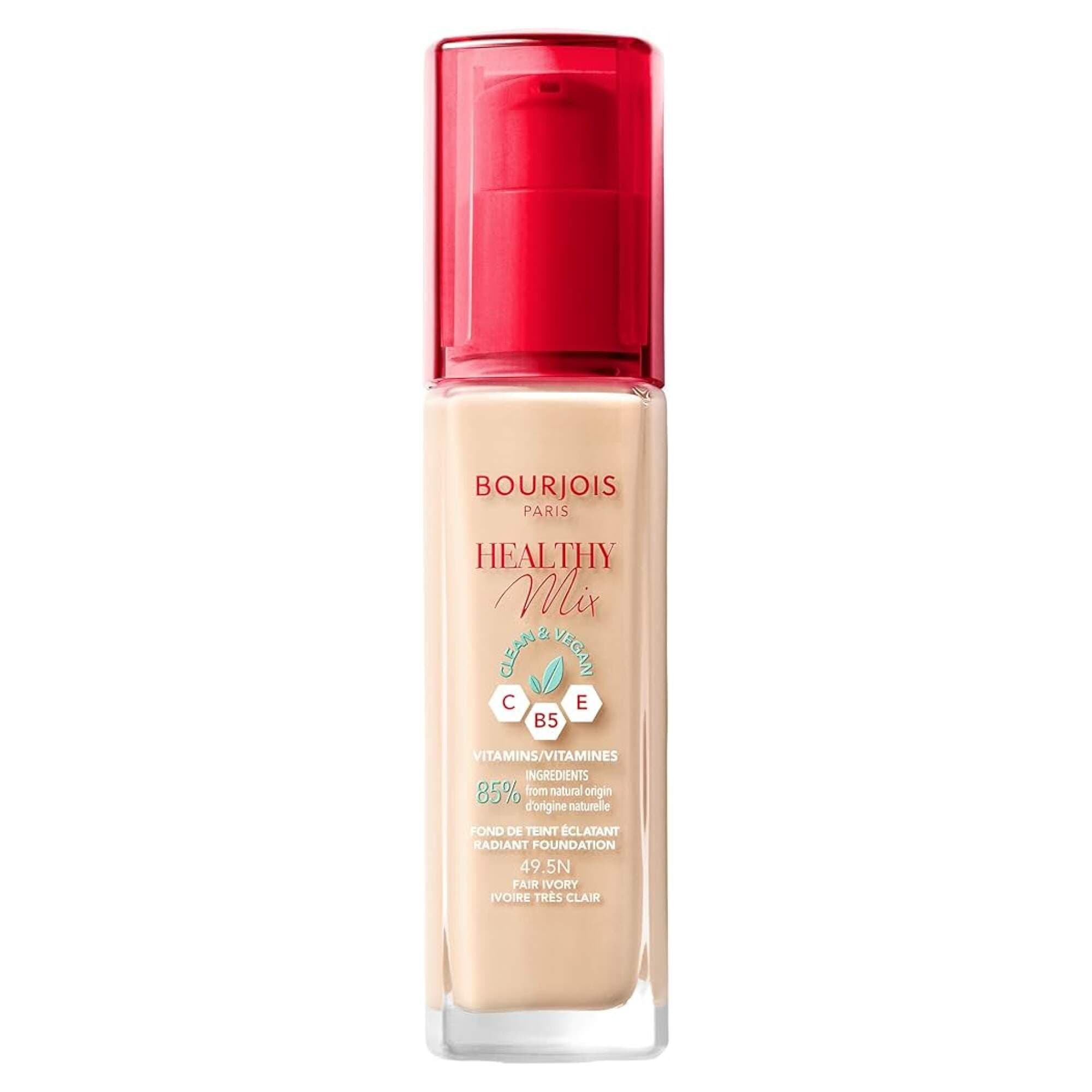 BOURJOIS - Healthy Mix Clean Foundation 49.5N  (Fair Ivory)