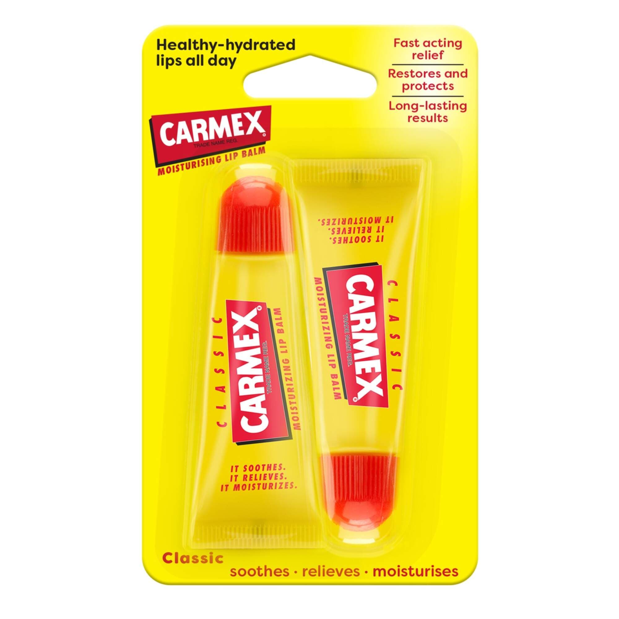 CARMEX - Original Lip Balm Tube Duo Pack (10g)