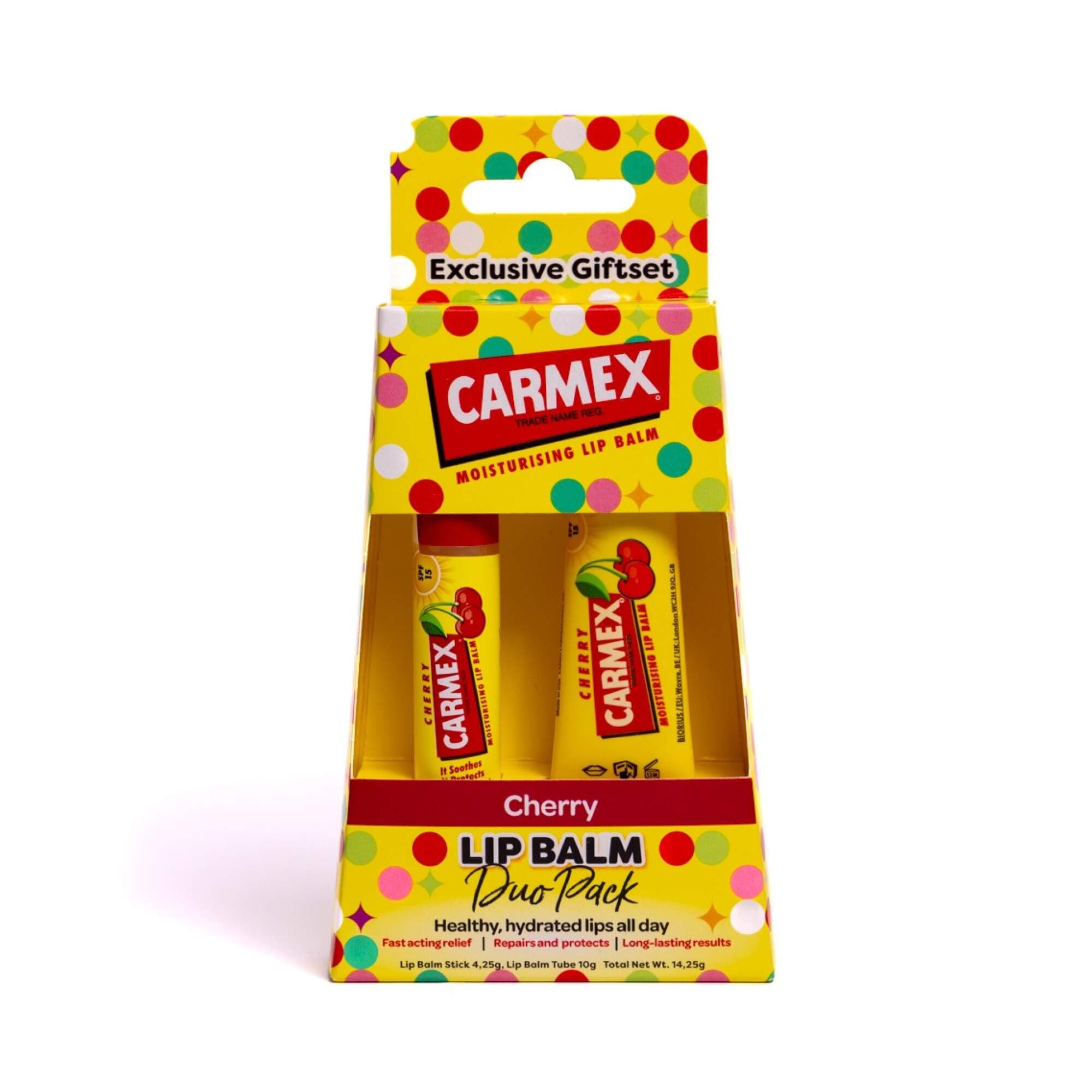 CARMEX - Cherry Stick & Tube Duo Set