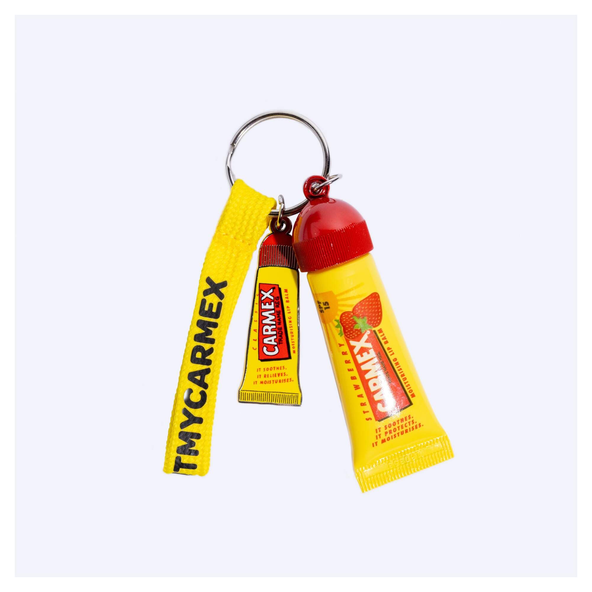 CARMEX - Keyring Set - (Keyring & Strawberry Tube 10g) - Image 2