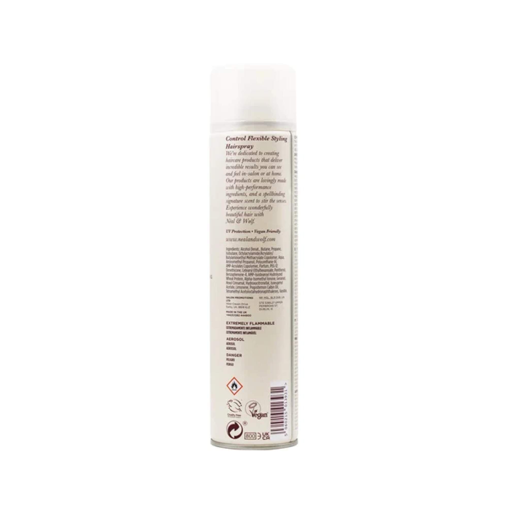 Neal & Wolf - CONTROL Hairspray - 600ml - Image 2