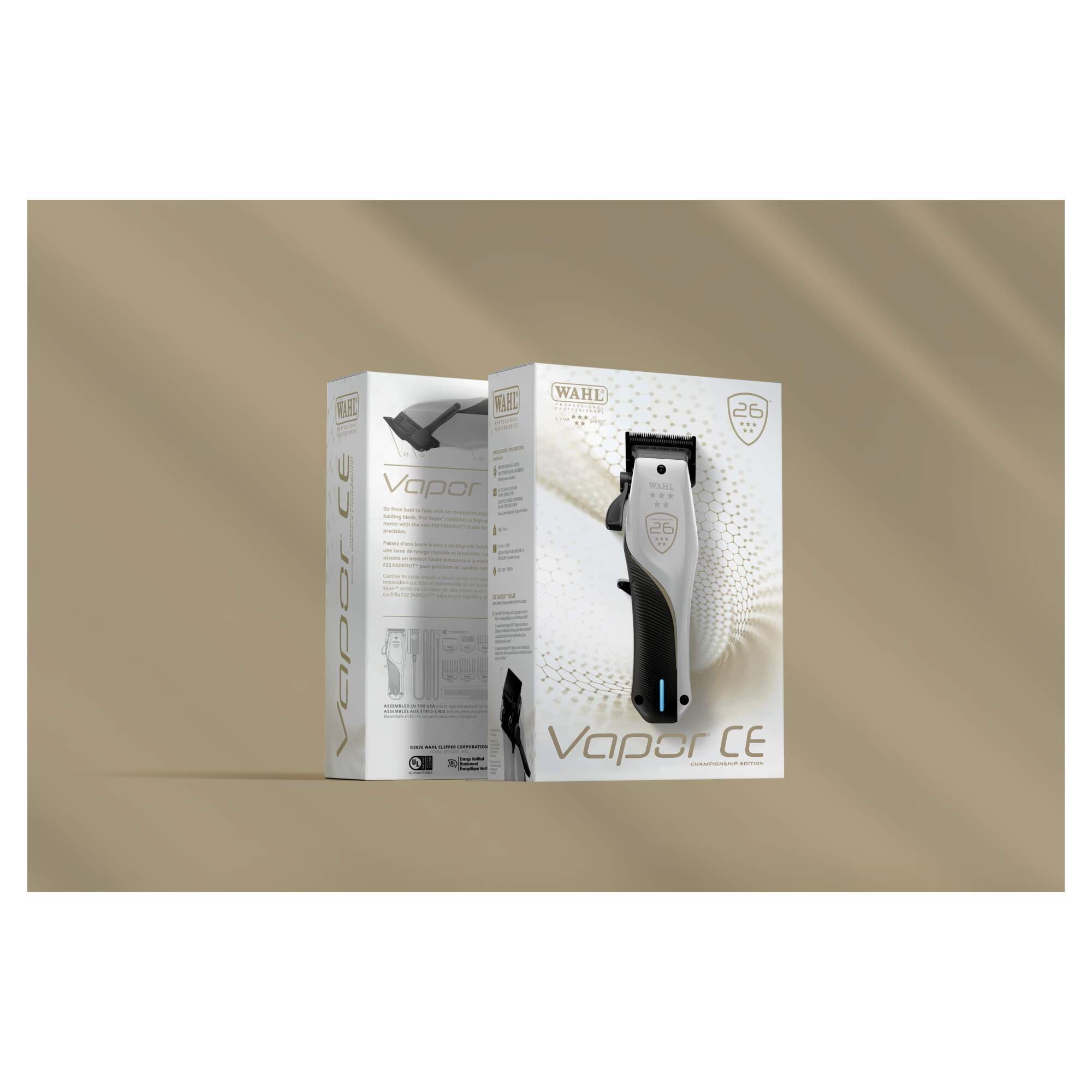 Wahl - Cordless Clipper - Vapor - Championship Edition - Image 2