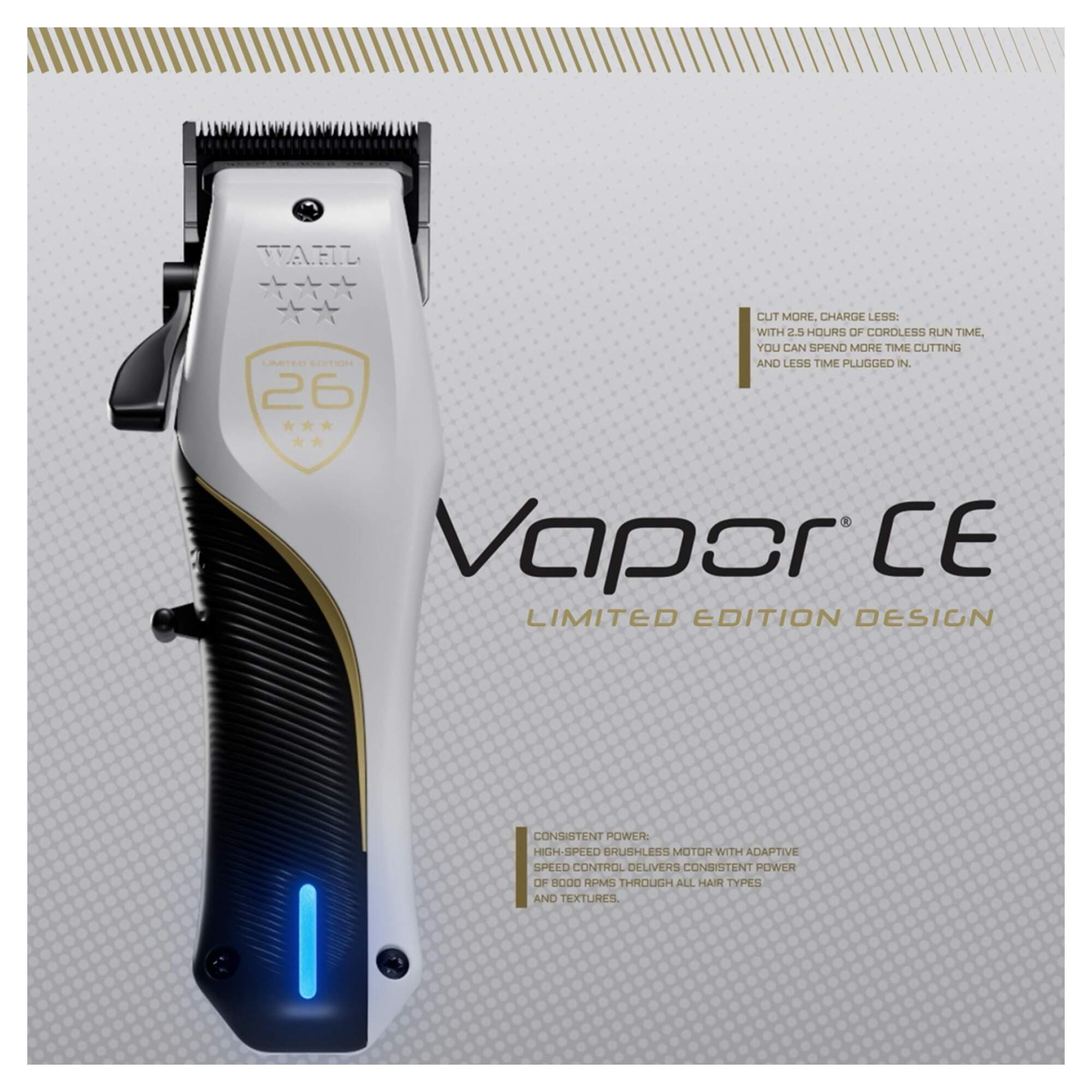 Wahl - Cordless Clipper - Vapor - Championship Edition - Image 3