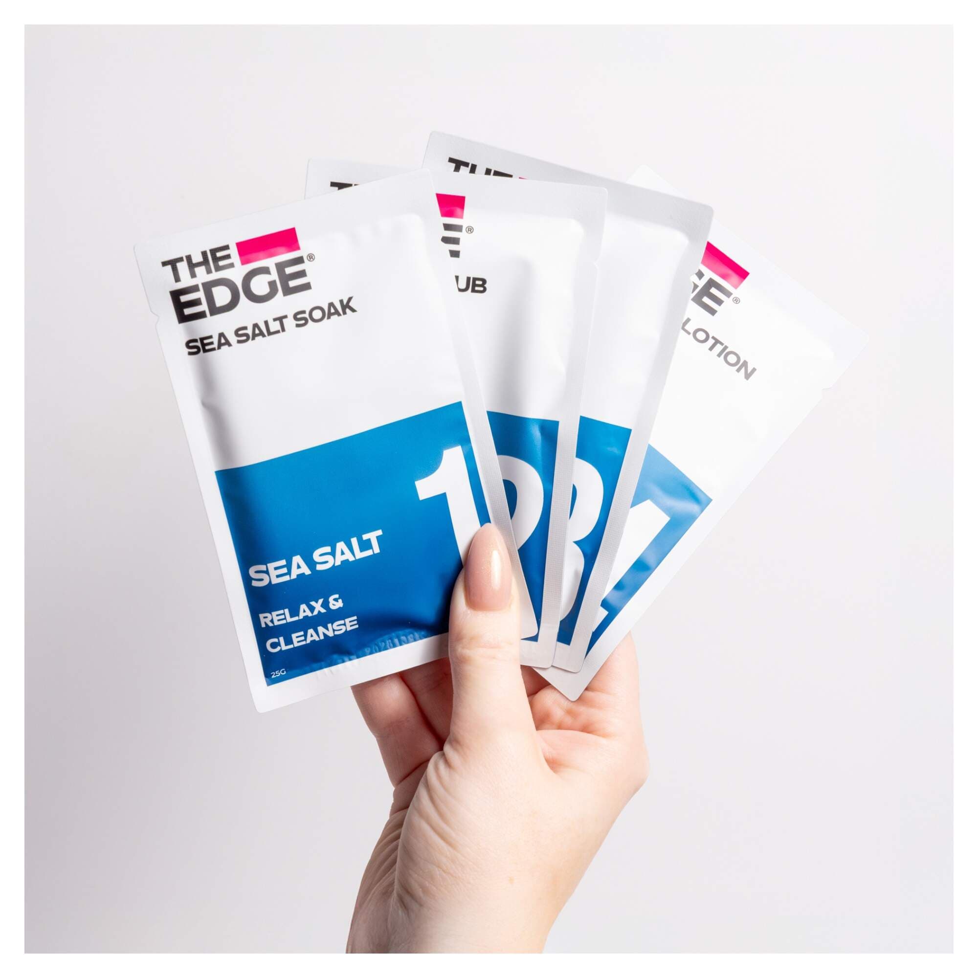 THE EDGE - PEDICURE - 4 Step Sea Salt - Image 3