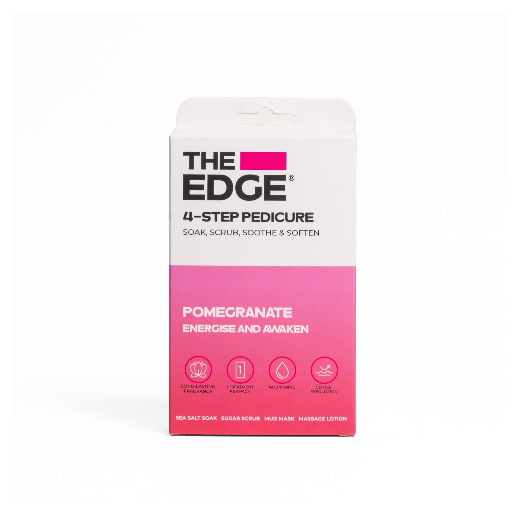 THE EDGE - PEDICURE - 4 Step Pomegranate - Image 2