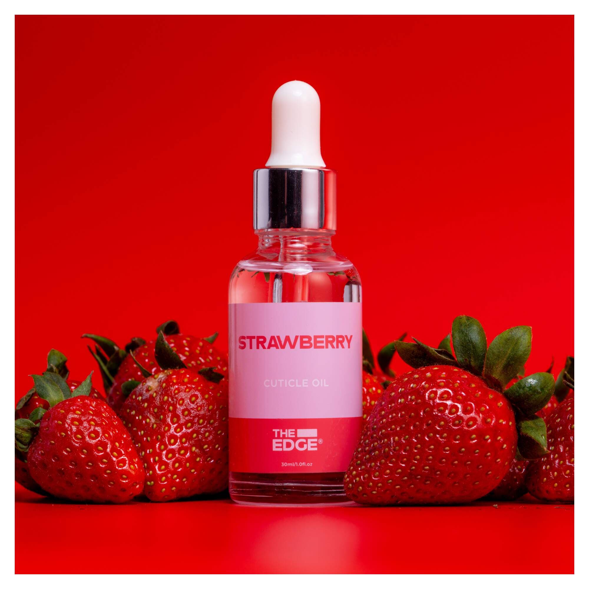 THE EDGE - CUTICLE OIL - Bottle Strawberry