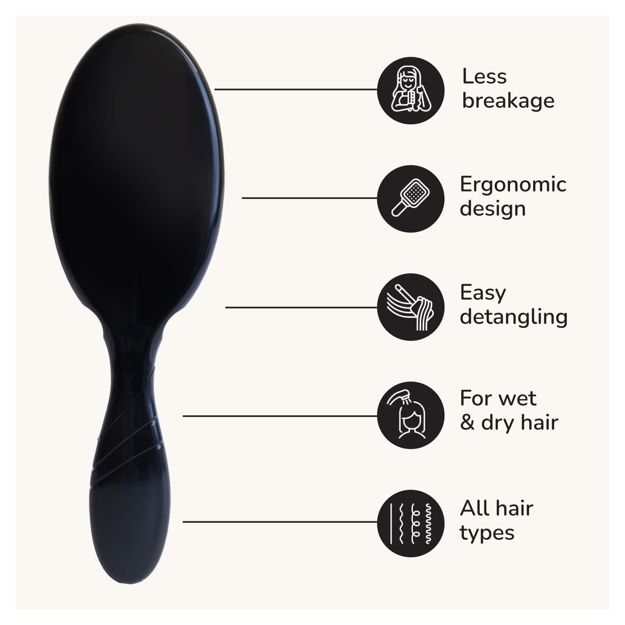 Wet Brush - Pro Detangler - Patterned Poise - Black Zebra - Image 2