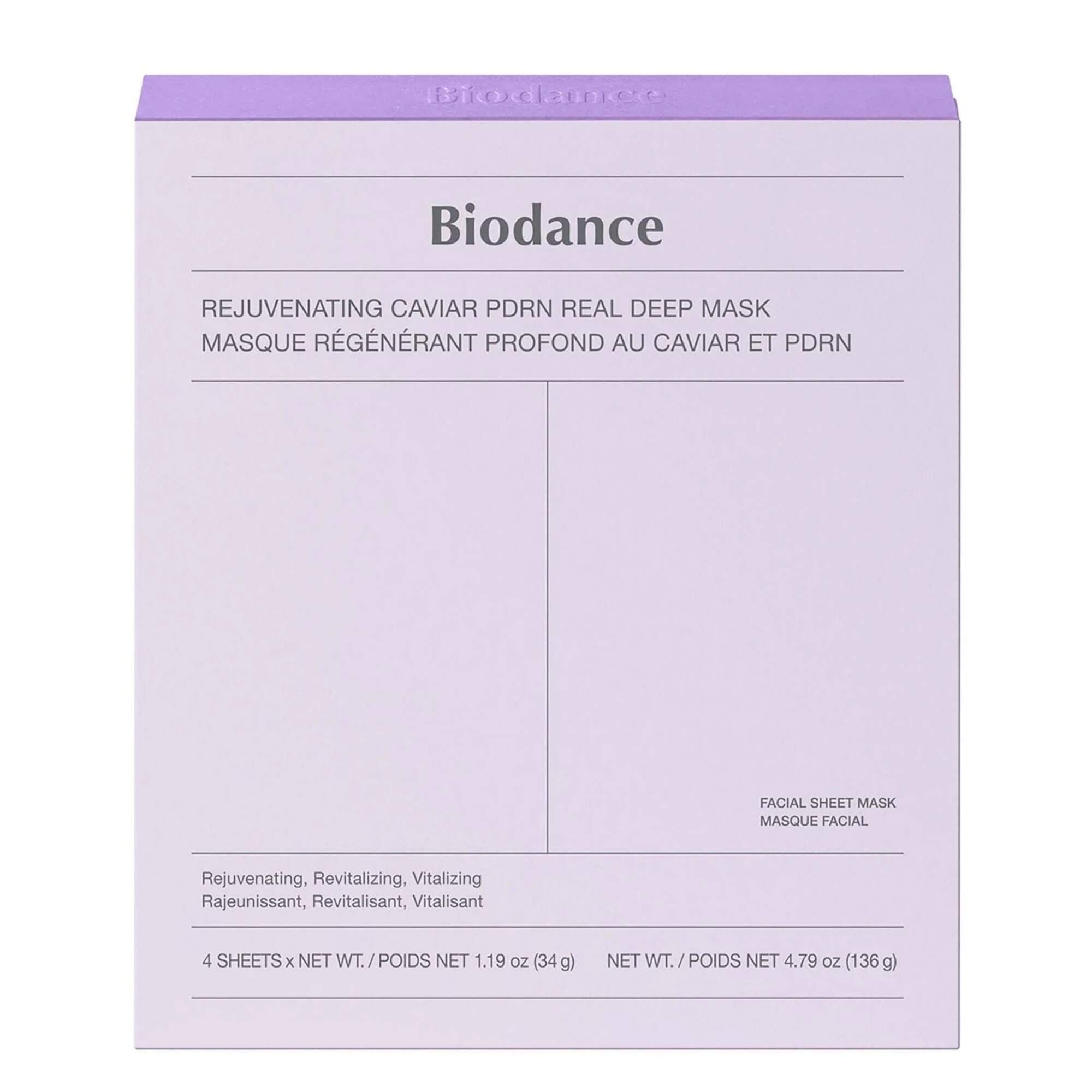 Biodance - Rejuvenating Caviar PDRN Real Deep Mask