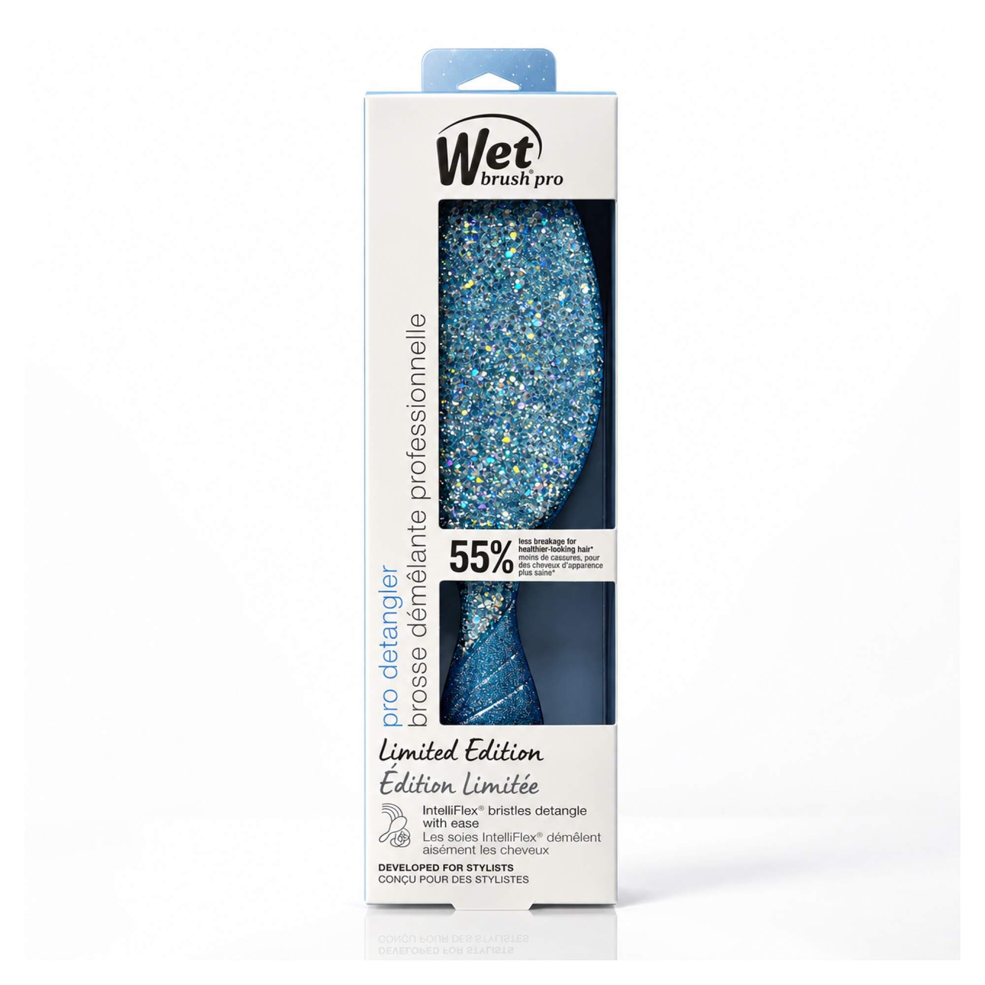 WetBrush Detangler Winter Wonderland Blue - Brush - Image 3