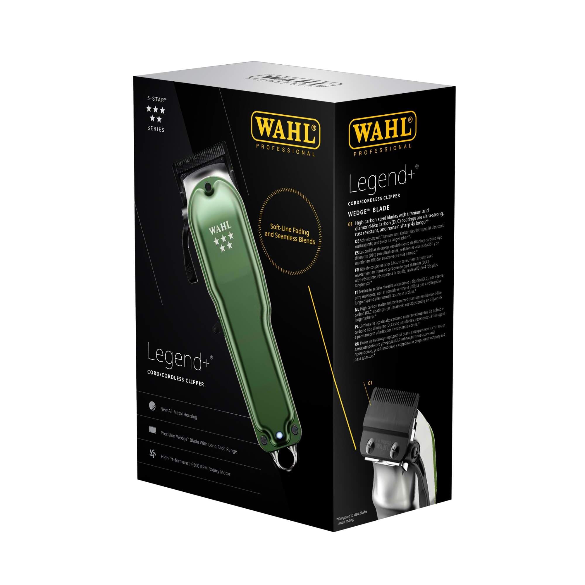 Wahl - Cordless Clipper - Legend+ - Limted Edition Olive - Image 3
