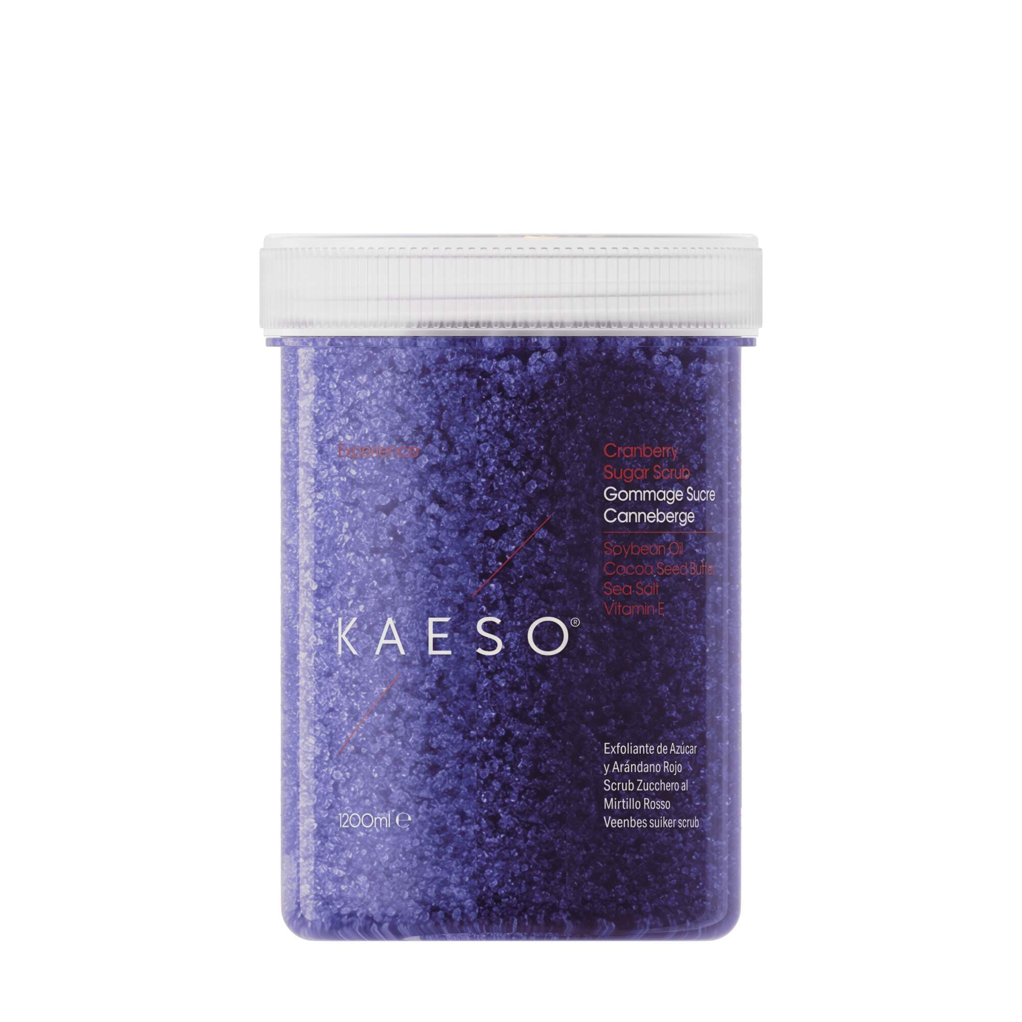 KAESO Experience - Cranberry Sugar Scrub 1200ml