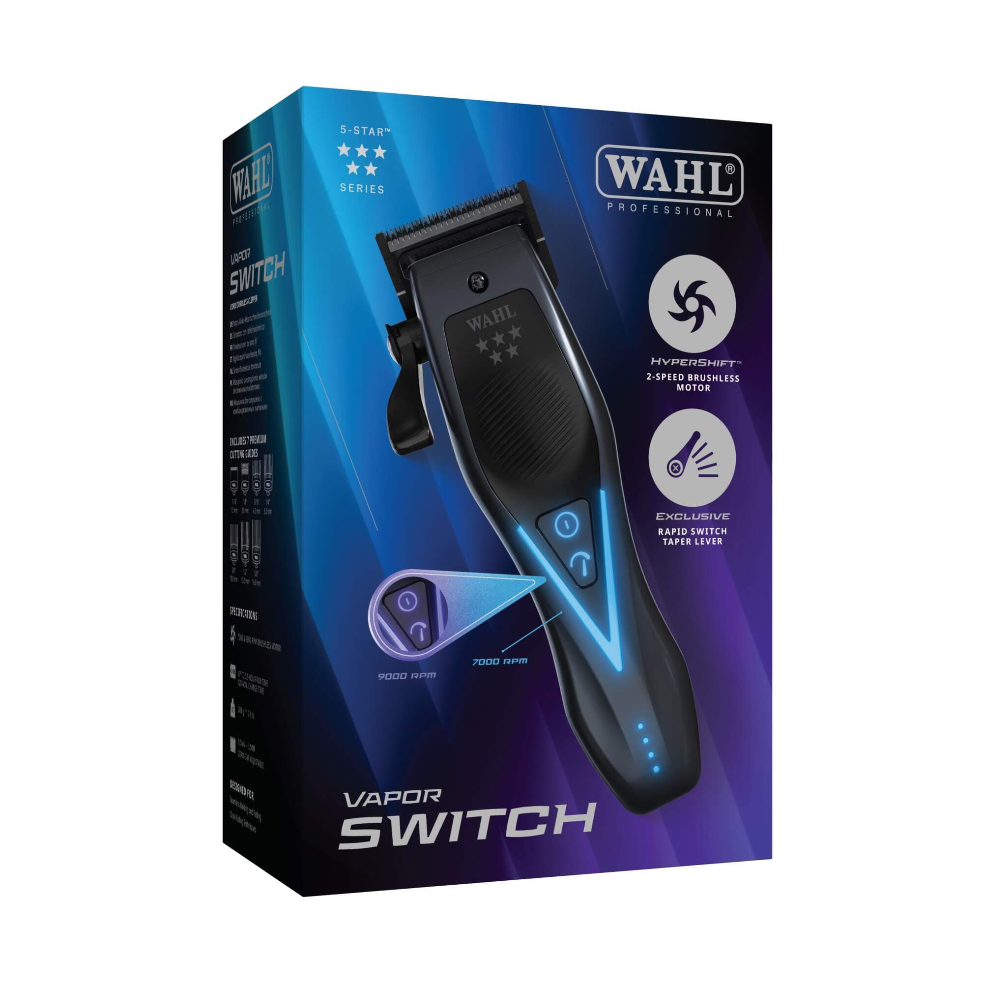 Wahl - Cordless Clipper - Vapor - Switch