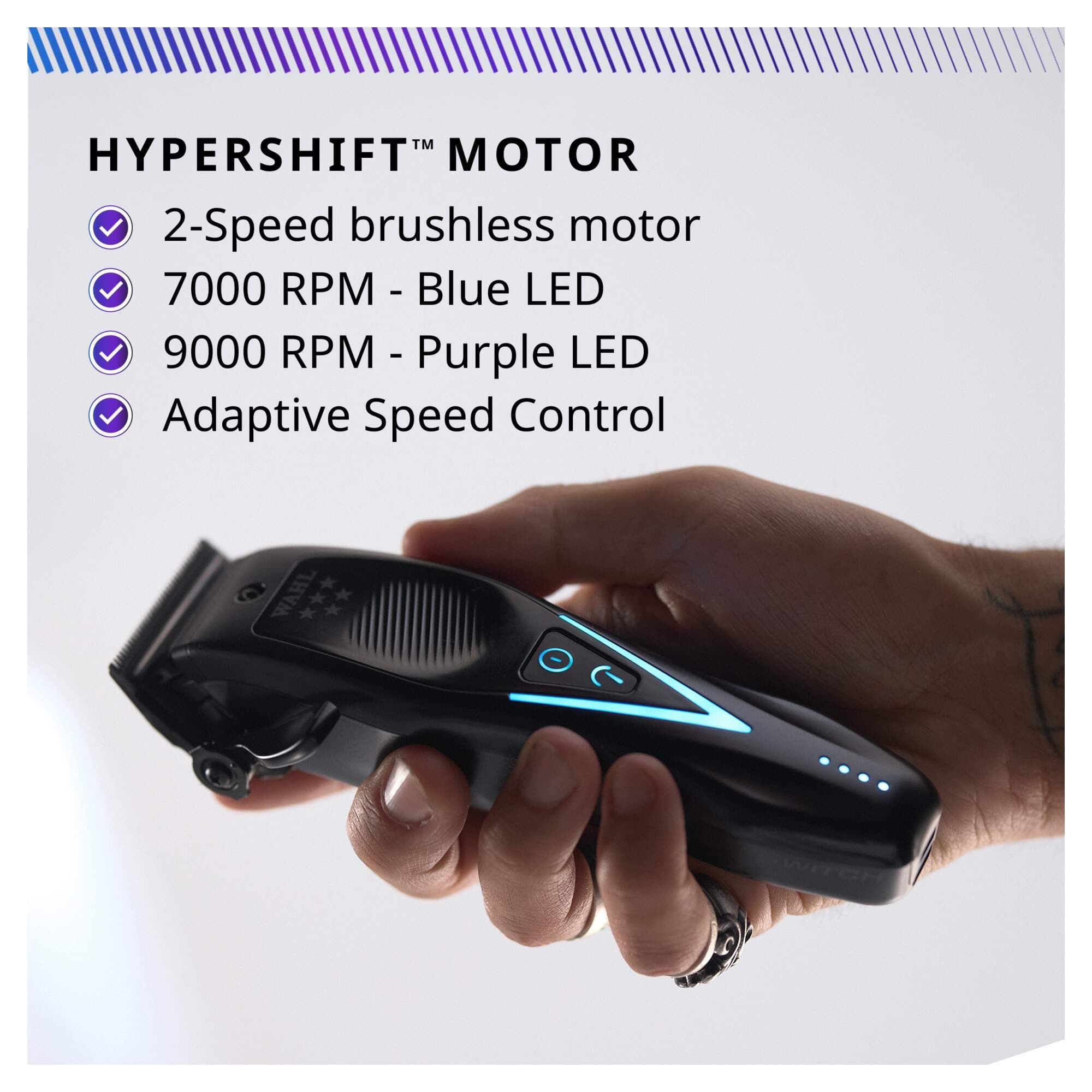 Wahl - Cordless Clipper - Vapor - Switch - Image 3