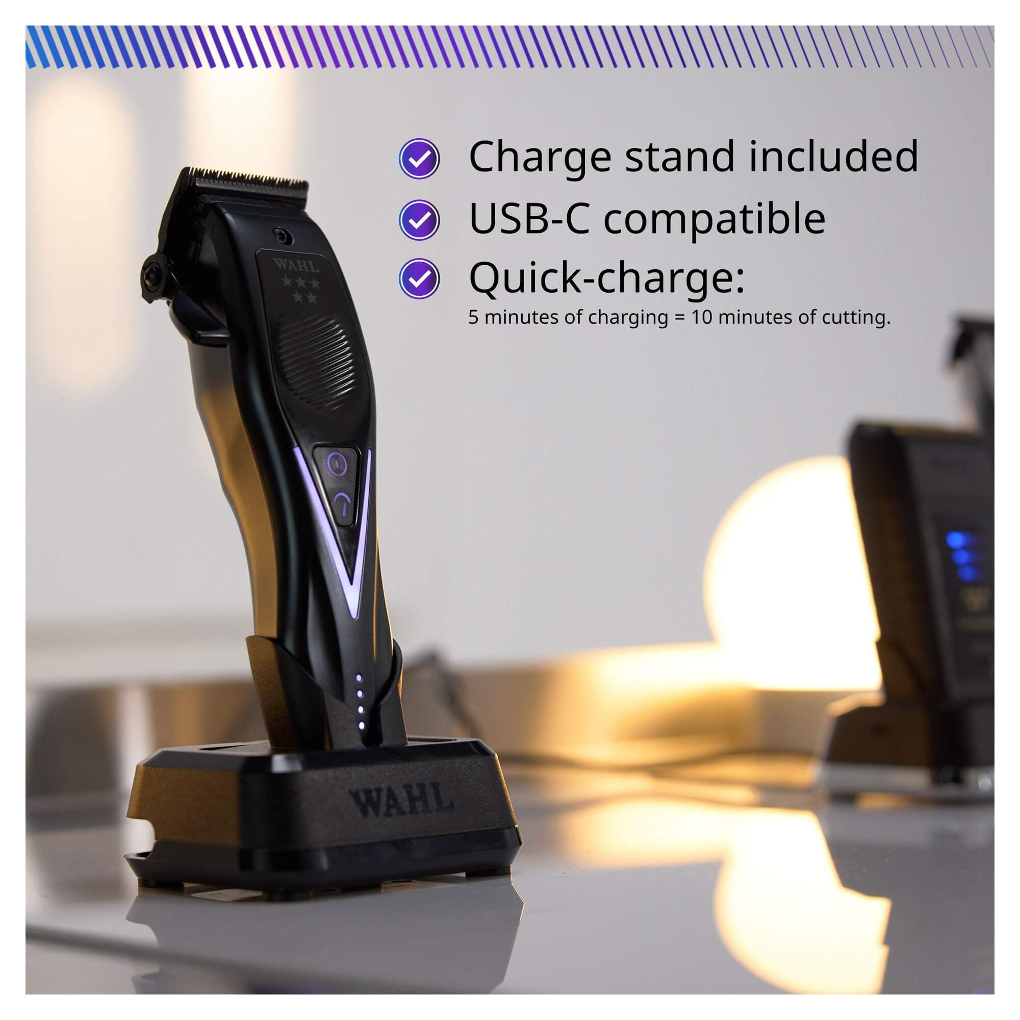 Wahl - Cordless Clipper - Vapor - Switch - Image 4