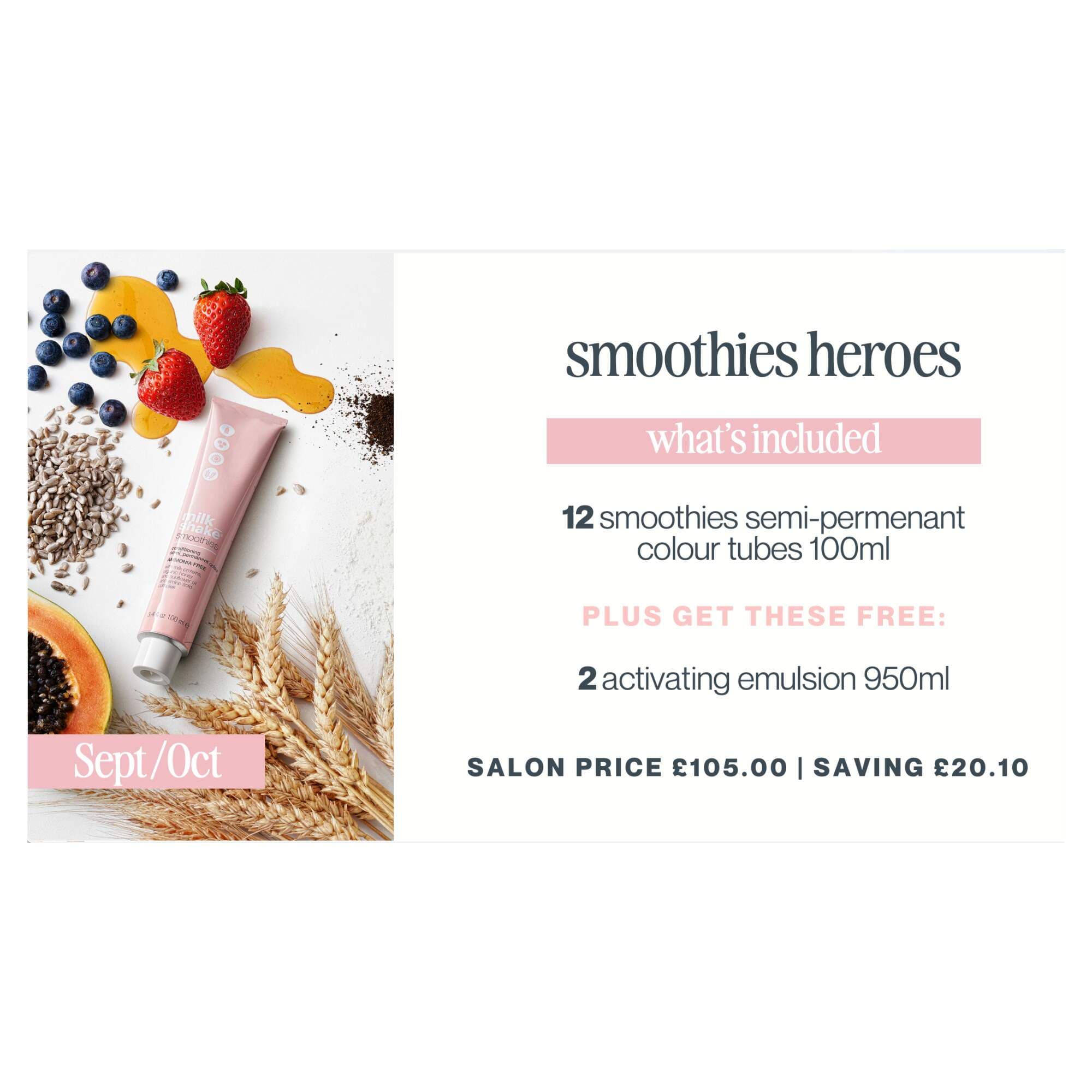 Milk Shake -- PROMO - Smoothies Heroes Sep/Oct 2026