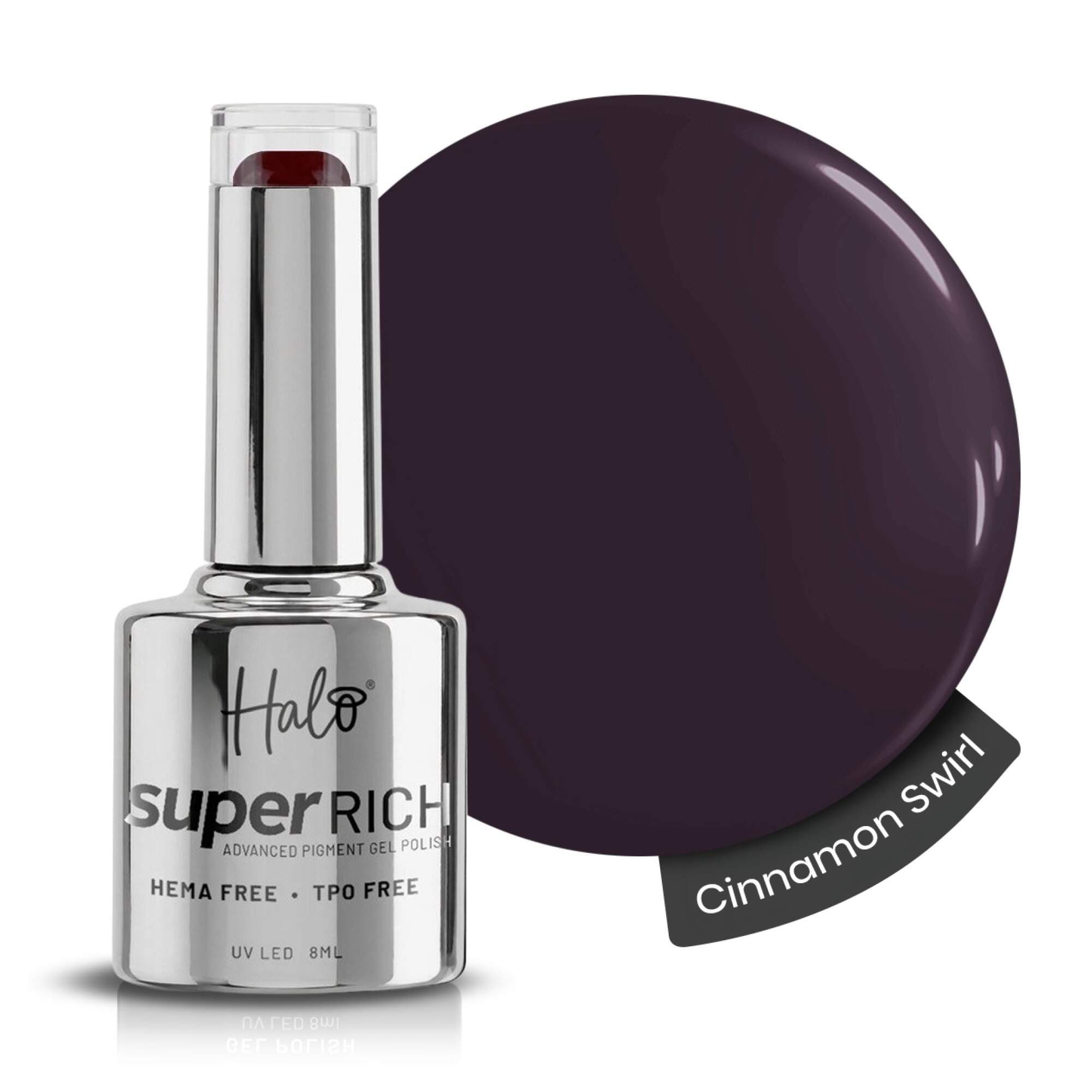 HALO GEL POLISH - Super Rich - Cinnamon Swirl