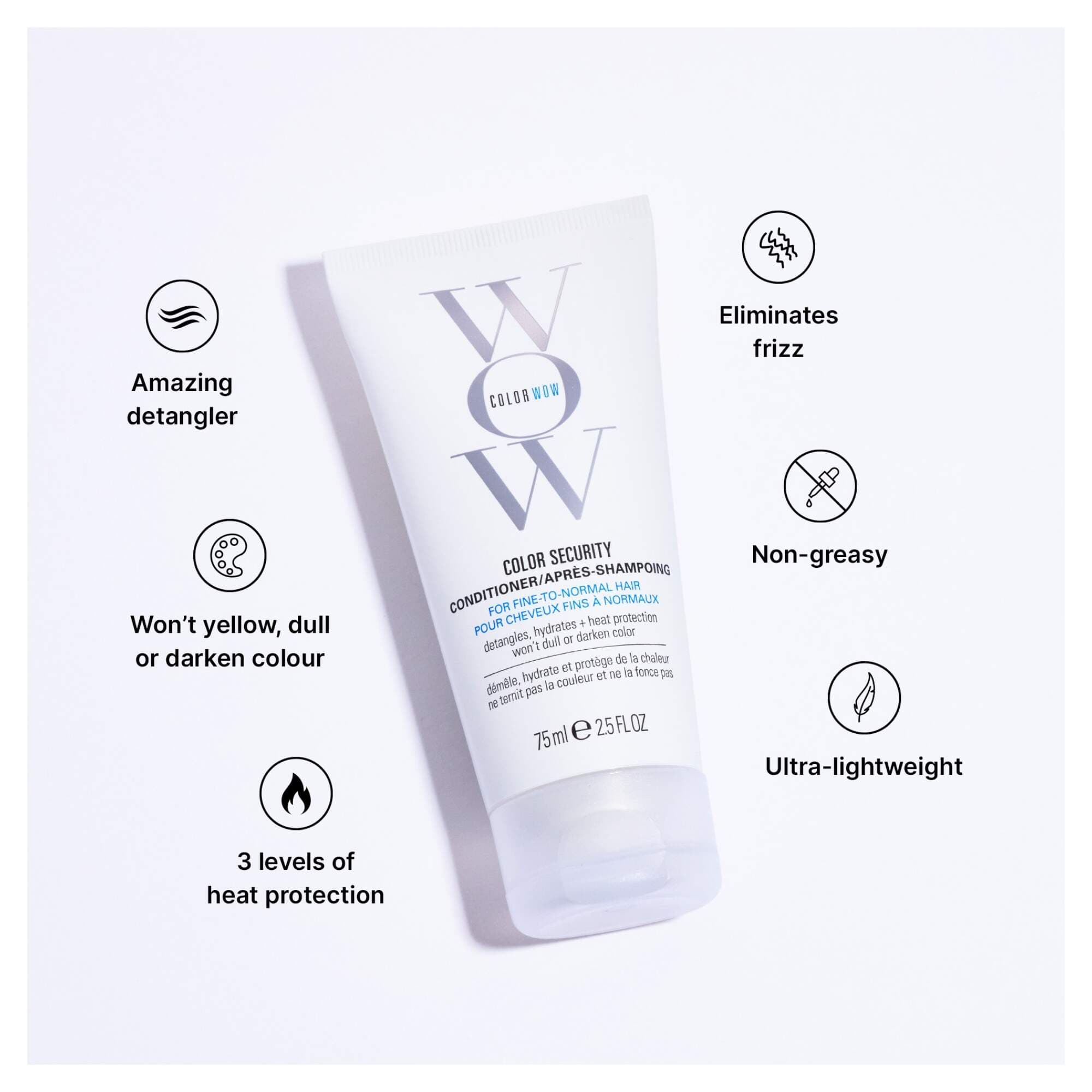 Color Wow Security Conditioner (For Fine to Normal Hair) 75ml - Image 2